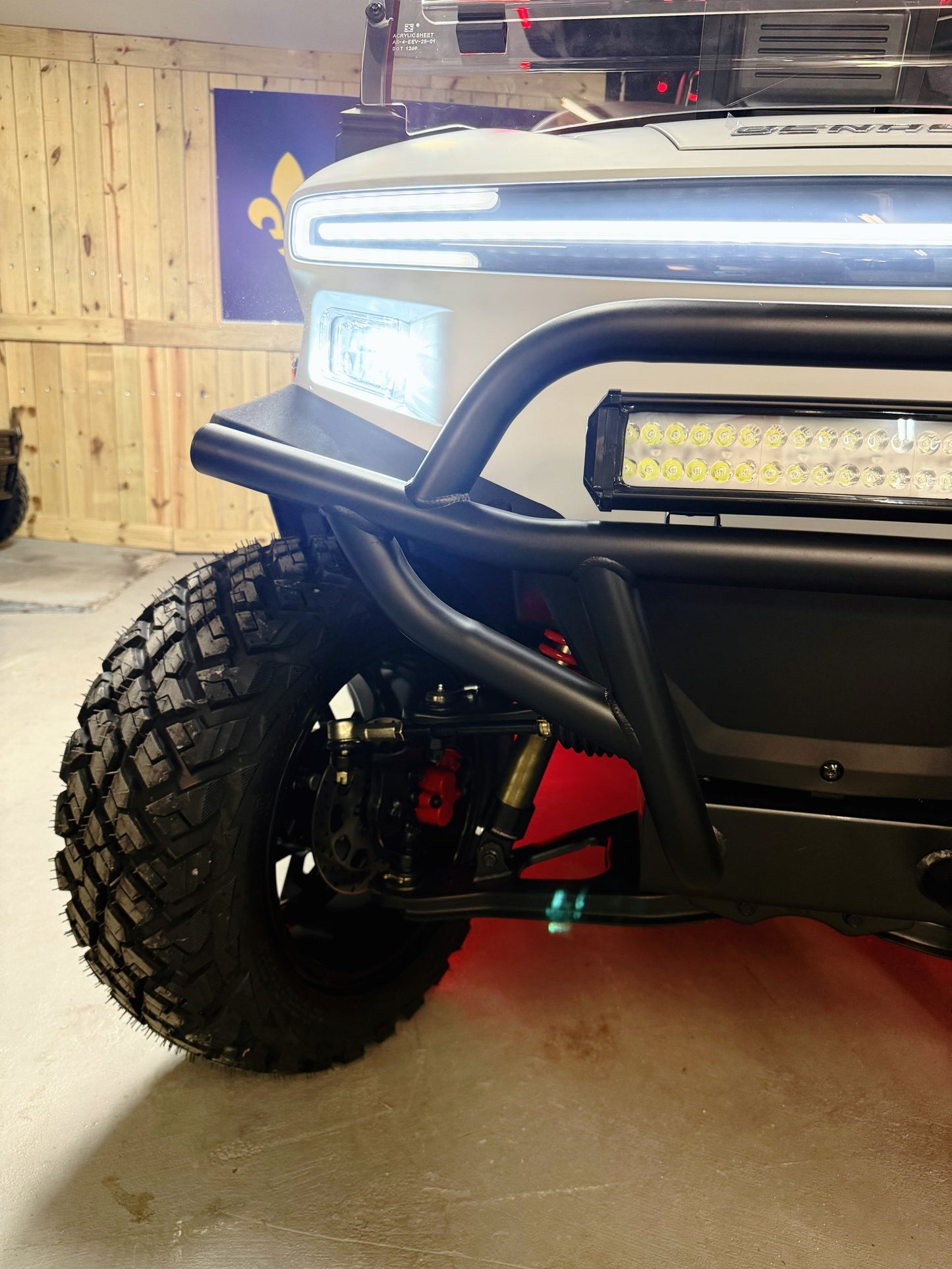 2026 DENAGO EV ROVER XL Lithium, After-Market MODZ Wheels 14" X 23"