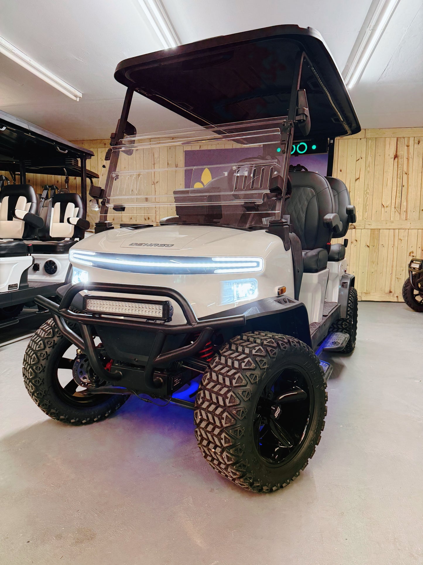 2026 DENAGO EV ROVER XL Lithium, After-Market MODZ Wheels 14" X 23"
