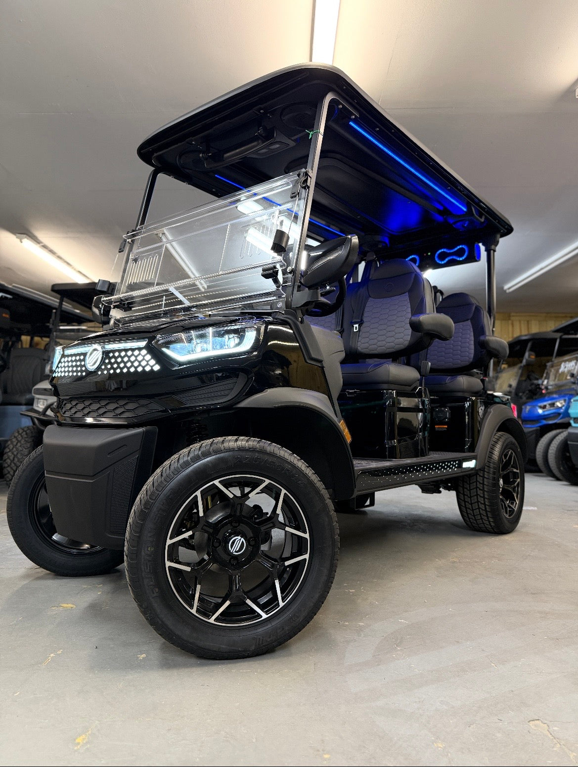 2026 MadJax Ascent – Premium Lithium Golf Cart Black