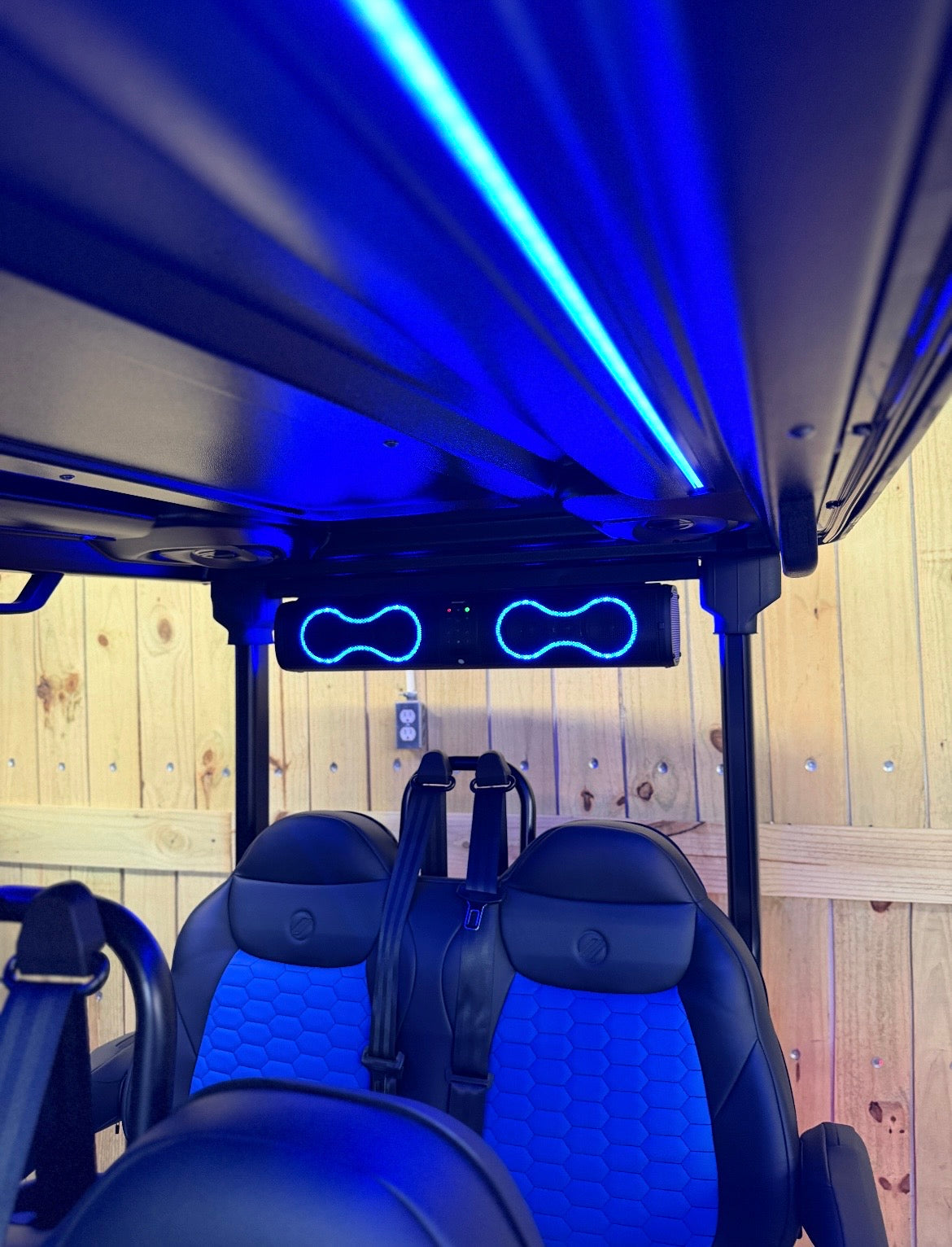 2026 MadJax Ascent – Premium Lithium Golf Cart Blue